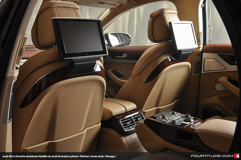 Illustration for article titled Audi Color of the Day..S8 in Porsche Amethyest Metallic